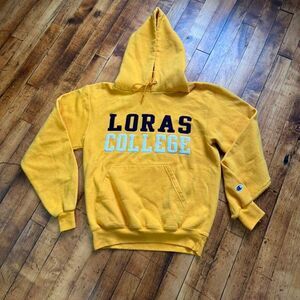 Champion Men's Yellow Hoodie